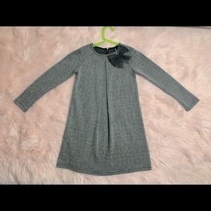 Classic Dress With Bow For Girl Size 8-9 Years